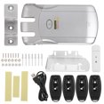 thumbnail image 2 of Electronic Deadbolt Door Lock, Intelligent Remote Control Lock Wifi  Open Door Lock  Keyless Door Lock Home Security Entry Lock Digital Anti Theft Lock For Home/Hotel/Apartment, 2 of 8