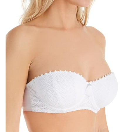 - Women's Pour Moi 14200 Castaway Underwire Bandeau Bikini Swim Top