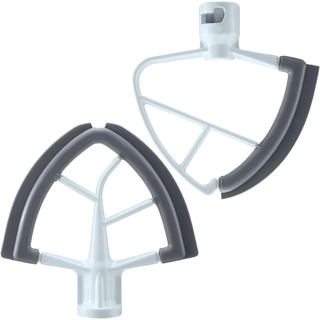 Jinsinto Flexible Edge Beater Set for Stand Mixer Attachment Beater Beater for for 4.5-5 Quart Bowl Lift Stand Mixer Attachment