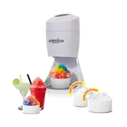 Hawaiian Shaved Ice S900 Machine, Slush Shaver Snow Cone Maker, Hawaii Style, 55 Watts, White