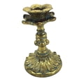 thumbnail image 1 of Soporte para candelabro, candelabro desgastado, decoración de utilería fotográfica, candelabro cónico para fiesta en casa oro, 1 of 8