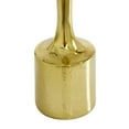 thumbnail image 5 of CosmoLiving by Cosmopolitan 3 Candle Gold Aluminum Metal Slim Candle Holder with Block Bases, Set of 3, 5 of 12