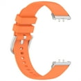 thumbnail image 1 of SM-R390 Silicone Strap, Replacement Sports Watch Band for FIT 3, Fashionable Unisex Smooth Steel Buckle Strap, 1 of 8