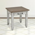 thumbnail image 2 of Table d'Appoint Rustique Ivoire et Miel Bear Creek, 2 of 4