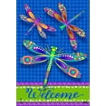 thumbnail image 3 of Briarwood Lane Colorful Dragonflies Summer Garden Flag, 3 of 4