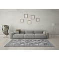 thumbnail image 3 of Ahgly Company Indoor Square Abstract Gray Modern Area Rugs, 5' Square, 3 of 4