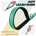 thumbnail image 3 of wqlpp-Twingrip Laisse pour Chien, Laisse Double Poignée pour l'Entraînement et la Marche avec Poignée de Circulation et 2 Boucles, Contrôle de Circulation Réfléchissant Robuste pour Chiot Animal de Compagnie, 4 Pieds x 1/2 Po, Vert, 3 of 4