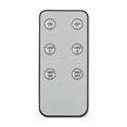 thumbnail image 6 of 10 Count Battery-Operated White Cordless LED Clip Christmas Candles Ornament with Remote, by Holiday Time, 6 of 7