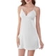thumbnail image 1 of Gibobby Pijama algodón mujer Camisón y de satén para mujer, ropa de dormir Sexy, vestido de noche, negligés cortos(Blanco,G), 1 of 5