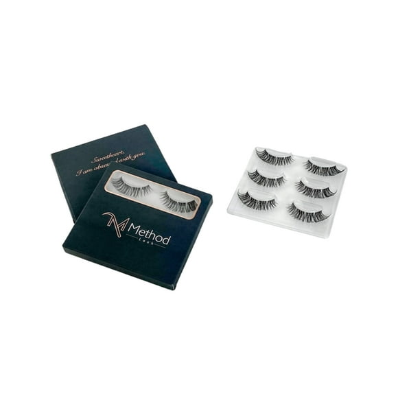 DIY Lash Extensions - The Dream - Bold Curly wispy lashes blended lengths - Diva Lash Glue Sold Seperately