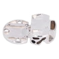 thumbnail image 1 of Zyyini Mini Hinge,90Degree Flap Hinge Zinc Alloy Mini Foldable Table Hinge Hardware Accessory for Wardrobe,Desktop Hinge, 1 of 9
