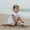 czb# Purple259, variant on CUZIBR Baby Girl Swimsuit Sun Swim Dress Short Sleeve Plaid Ruffled Rash Guard Cover Up Cute Bow Beachwear Popular Swimsuit,Pink,1-2 Years