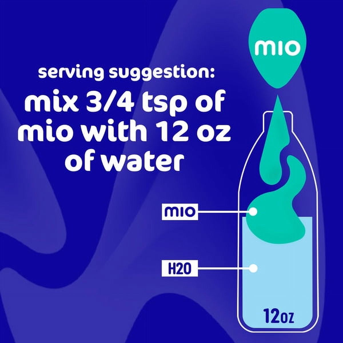 MiO Sport Arctic Grape Naturally Flavored Liquid Water Enhancer Drink Mix 1.62 fl oz (Pack of 4)
