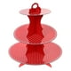 thumbnail image 1 of Soporte de almacenamiento para cupcakes, expositor de papel para pasteles, organizador de cupcakes de 3 niveles, expositor para cupcakes, soporte para pasteles multicapa, bandeja reutilizable para s, 1 of 4