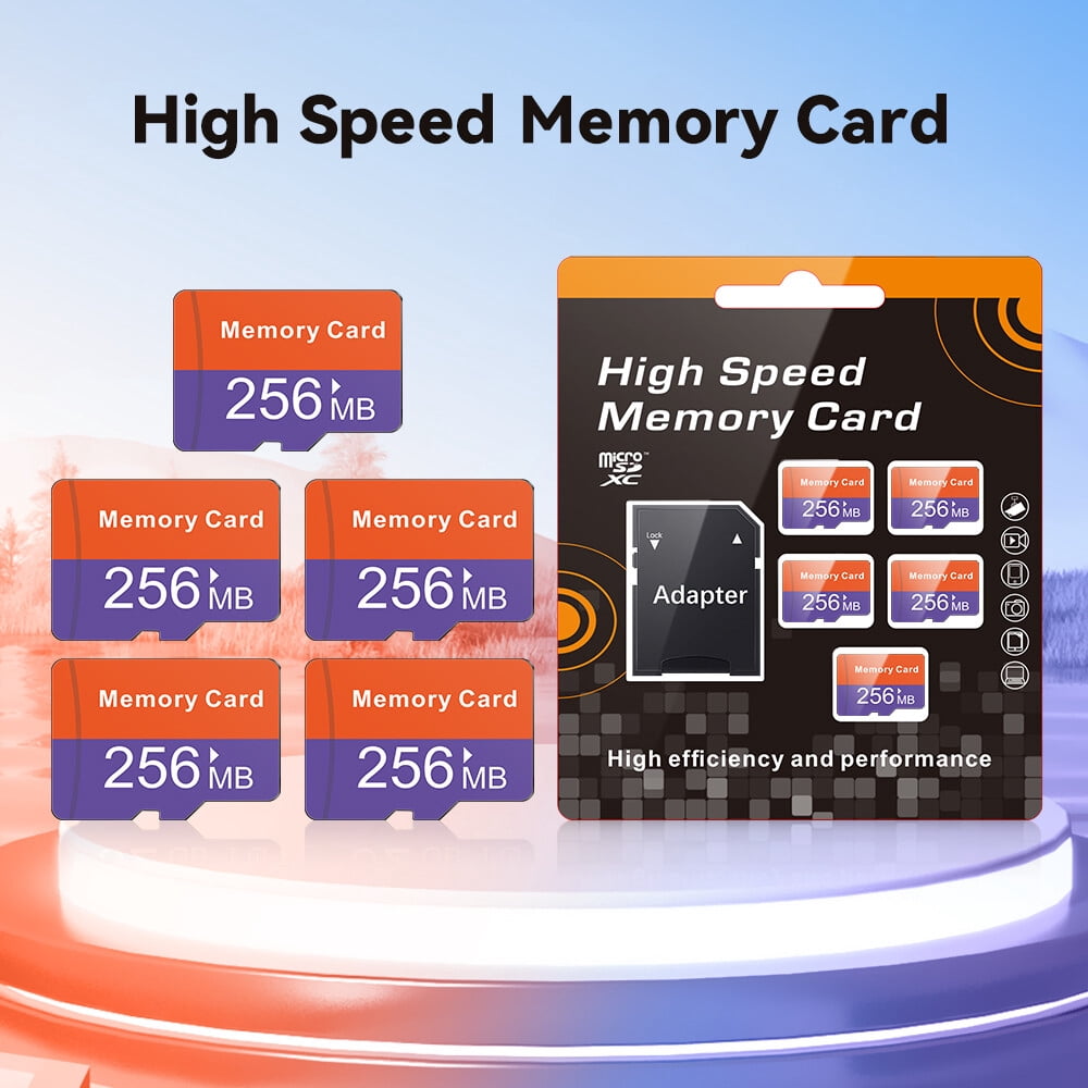 Wholesale 100pcs 256MB Micro SD Card Flash TF Cards SD Card Class 4 Memory Cards
