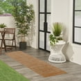 thumbnail image 2 of Nourison Essentials Indoor/Outdoor Rust 2'2" x 7'6 Area Rug (2x8), 2 of 8