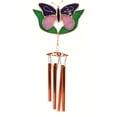 thumbnail image 1 of Purple & Pink butterfly withLeaves Wind Chime, 1 of 1