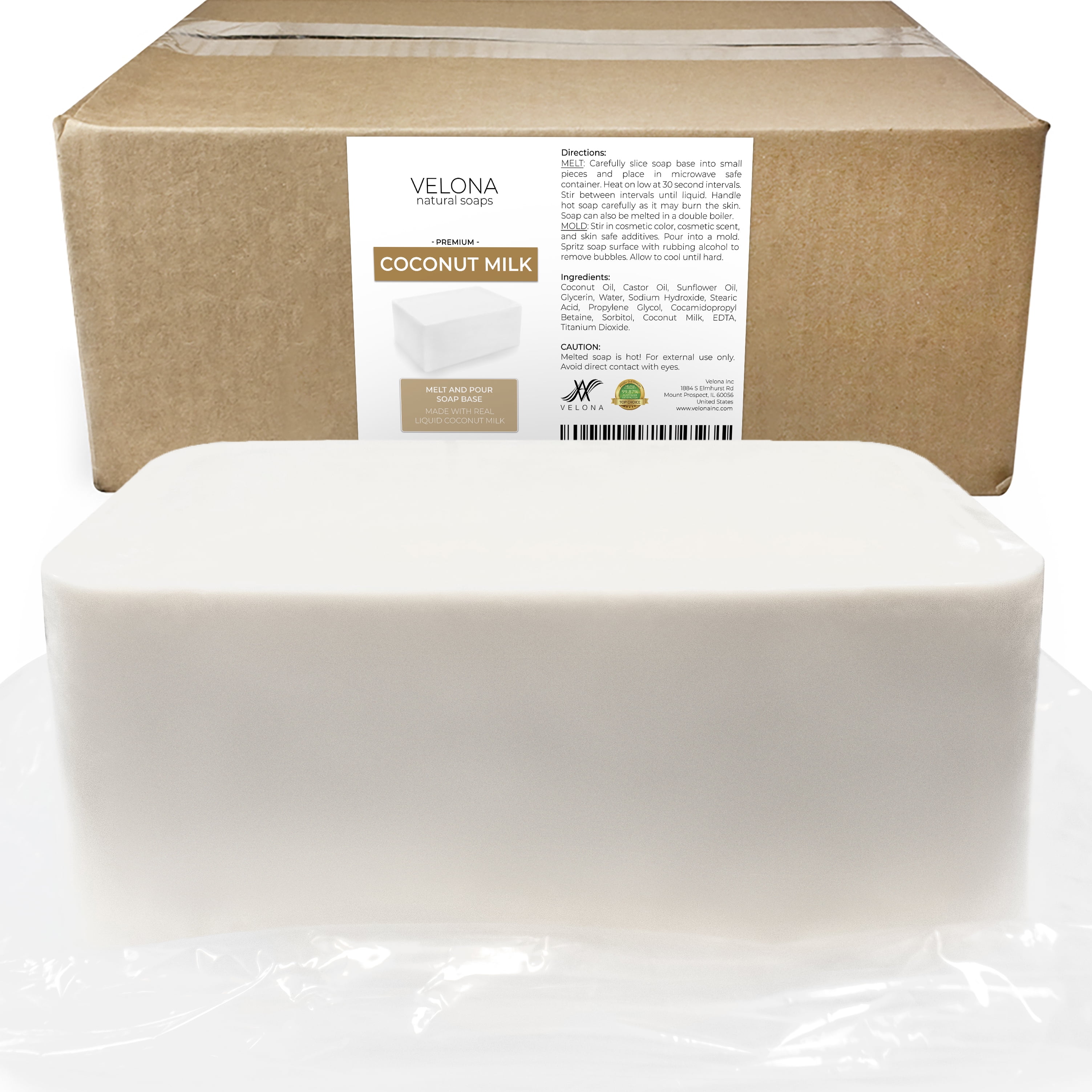 Organic Soap Base Noodles 8oz - for Soap Making Supplies Certified