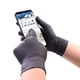 thumbnail image 2 of Guantes desechables Wostar de nitrilo negros, 100 unidades, sin látex en polvo, 2 of 8