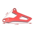 thumbnail image 3 of jinwen Couvercle de Pignon avant de Moto Cache de protection de Pignon avant CNC pour Rouge, 3 of 9