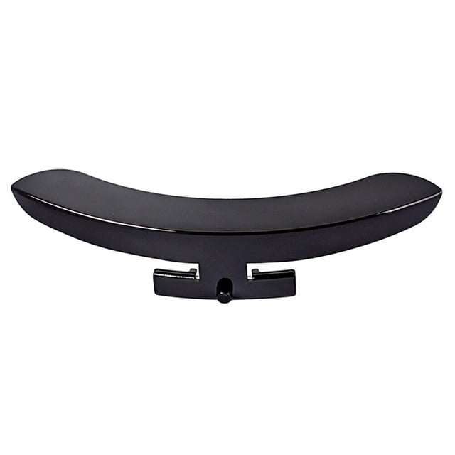 Miangastore Zinc Alloy Banjo Armrest Replacement Mirror Finish Single Leg Banjo Part (Black)