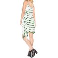 thumbnail image 2 of HAPPY BAY Women's Beachwear Swimsuit Coverups Summer Swim Beach Cover ups for Swimwear Women Bathing Suit Spaghetti Dress 8-10 Shamrock Green_AC189, 2 of 5
