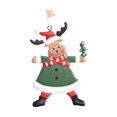 thumbnail image 1 of Christmas Decorations Clearance!! Iron Christmas Pendants Santa Claus Snowman Metal Pendants Props Christmas Tree Ornaments Decorations, 1 of 7
