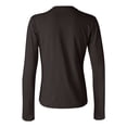 thumbnail image 3 of BELLA CANVAS Women’s Jersey Long Sleeve Tee in Brown 2XL 6500, 3 of 5