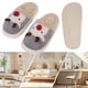 thumbnail image 1 of Lindas Pantuflas Felpa Alce Navideño para Interior Y Exterior, 1 of 9
