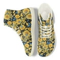 thumbnail image 3 of Psesaysky Sunflowers Pattern High-Top Sneakers for Women Girls Light Skin-Friendly Walking Shoes for Daily Wear Size 6-13.5, 3 of 7