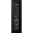 thumbnail image 2 of Sherrill, Kate 7x24 Black Modern Framed Museum Art Print Titled - Welcome Bird (black), 2 of 5