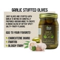 thumbnail image 4 of Green Jay Gourmet Garlic & Blue Cheese Stuffed Olives  Stuffed Green Olives for Cocktails & Cheese Board Recipes  Dirty Martini Olives & Cocktail Olives  Gourmet Olives  All Natural  32 Ounces, 4 of 5