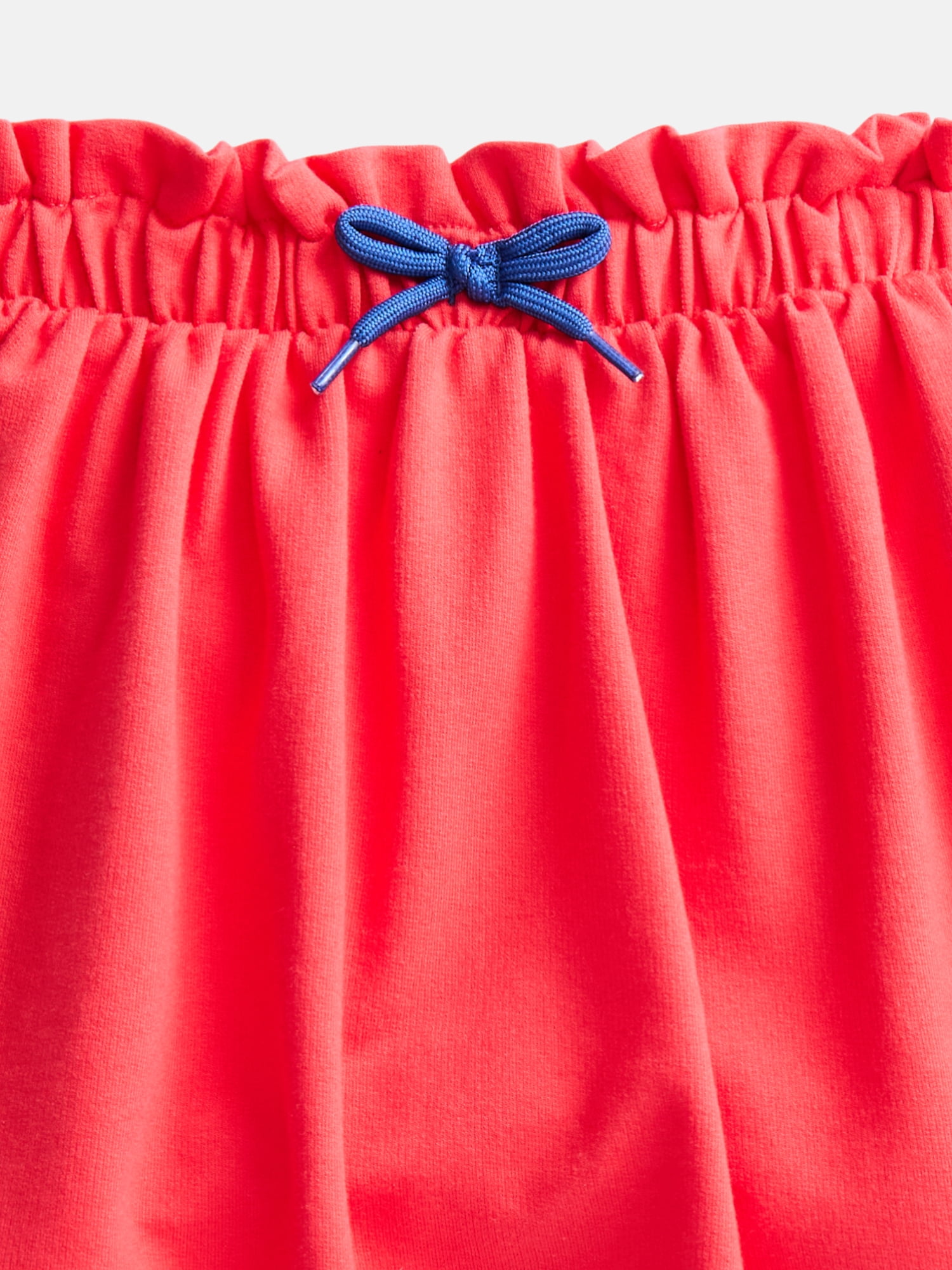 Wonder Nation Little Girls Scooter Skirt with Paperbag Waist, Sizes 4-10