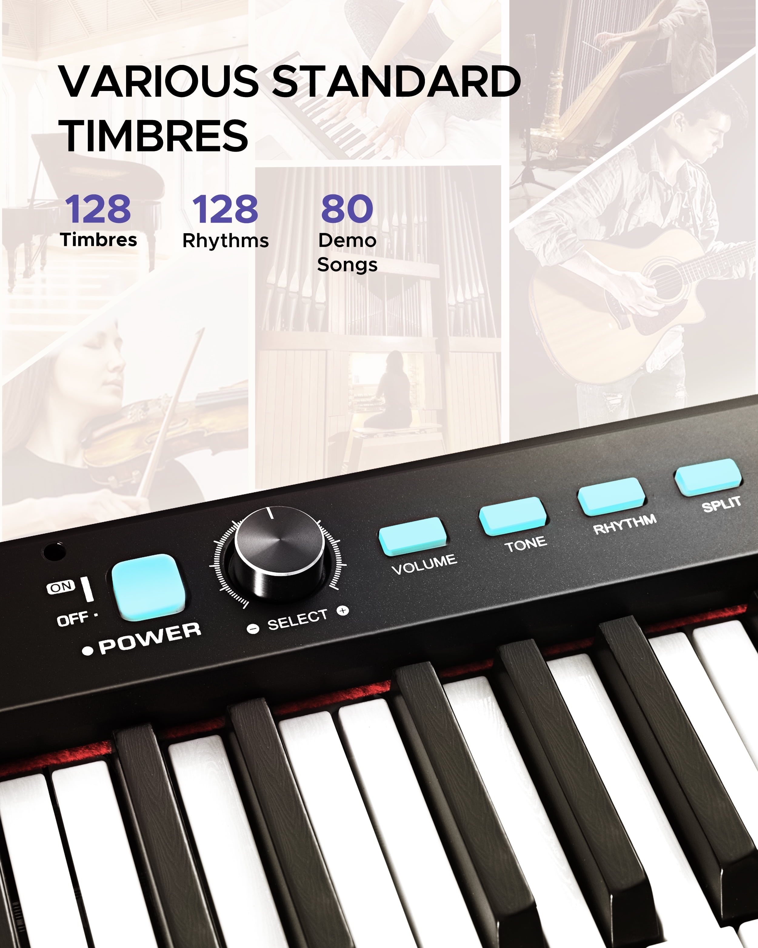 STARFAVOR 電子キーボード SEK-88A