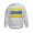 Ash Gray, variant on CafePress - Stand With Ukraine - Kids Sweatshirt, Youth Crew Neck Sweatshirt