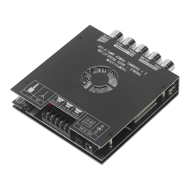Amplificador de canal, módulo amplificador de potencia de audio Placa amplificadora de potencia Bluetooth Módulo amplificador de potencia de audio El mejor de su clase