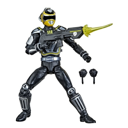 UPC: 5010993856558 | Power Rangers Lightning Collection S.P.D. A-Squad Yellow Ranger 6-Inch Premium Collectible Action Figure Toy
