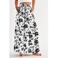 thumbnail image 2 of Pantalones PRETTYGARDEN Palazzo de Pierna Ancha Verano 2025 Negro Talle S, 2 of 8