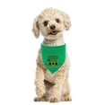 thumbnail image 1 of Heliisoer St. Patrick's Day Dog Bandanas Shamrock Washable Scarf, 1 of 2