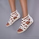 thumbnail image 5 of Amzcrzy Zapatos de mujer,Zapatos de mujer,Zapatillas de mujer, Sandalias de verano con tiras y suela plana para mujer, informales y con punta abierta. Sandalias Mujer Zapatillas De Casa, 5 of 8