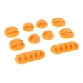 thumbnail image 4 of funtasica Desk Cable Management, Detachable Multi-purpose Cable Clamps For Mouse Cable Charging Cables orange, 4 of 7