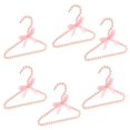thumbnail image 1 of 6x Perla De Plástico Para Niños Ropa Para Niños Para Perchas De Bebé Pantalones Rosa Macarena Perla de los niños perla percha, 1 of 7