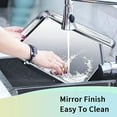 thumbnail image 6 of Tutuviw Baking Sheet Stainless Steel Baking Pan Tray Cookie Sheet Non Toxic & Healthy, Easy Clean & Dishwasher Safe Rectangle Size 12.4 x 9.6 x 1 inch, 6 of 7