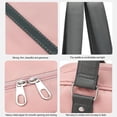 thumbnail image 3 of Sports Shoulder Bag, Waterproof Soft Shoulder Strap Tennis Racket Bag Metal Zipper  For Outdoor, 3 of 8