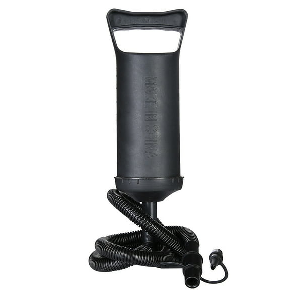 Zootealy Double Action Hand Pump with 3 Nozzle Attachments Portable Manual Air Pump for Inflatables