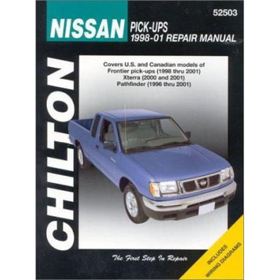 Pre-Owned Chilton's Nissan Pick-Ups 1998-04 Repair Manual: Covers U.S. and Canadian Models of Frontier Pick-Ups (1998 Thru 2004) Xterra (2000 thru 2004) ... (C... (Paperback) 1563924560 9781563924569
