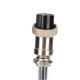 thumbnail image 2 of Câble de microphone radio de remplacement pour micro à main femelle avec connecteur précâblé à 4 broches pour radio CB HAM, 2 of 4