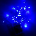 thumbnail image 4 of Battery Operated String Lights, 3.3ft 10LED Blue String Lights, Clear Wire Twinkle Fairy String Lights for Mini Xmas Tree and Wedding Party Indoor/Outdoor Decoration, 4 of 5
