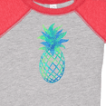 thumbnail image 4 of Inktastic Blue and Green Pineapple Boys or Girls Baby Bodysuit, 4 of 5