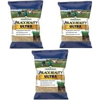 Jonathan Green 10323 Drought Tolerant Black Beauty Ultra Grass Seed Mix for Partial Shade Clay Soil Covers Up to 10,000 Square Feet, 25 Pounds 3 Pack